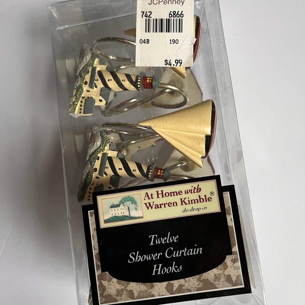 Warren Kimble Shower Curtain Hooks